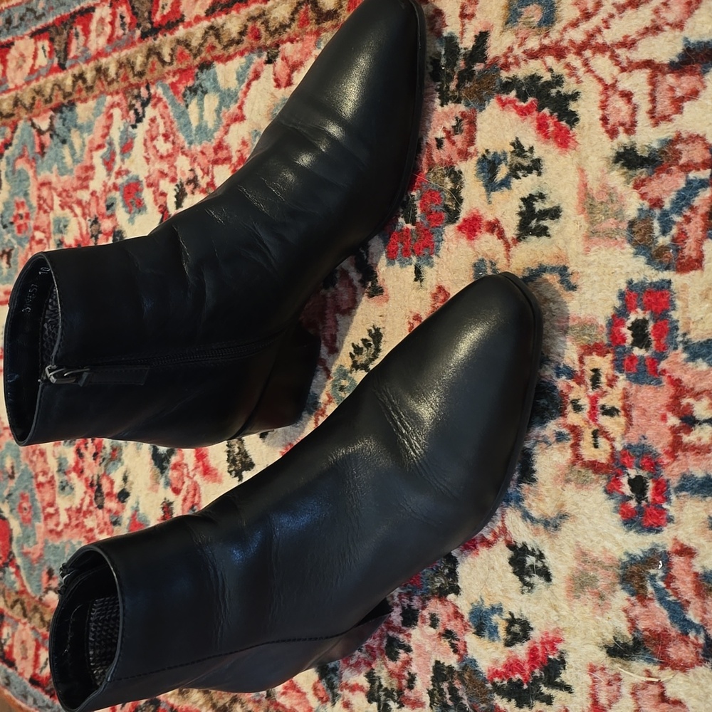 Aquatalia - Fuoco Leather Ankle Boots